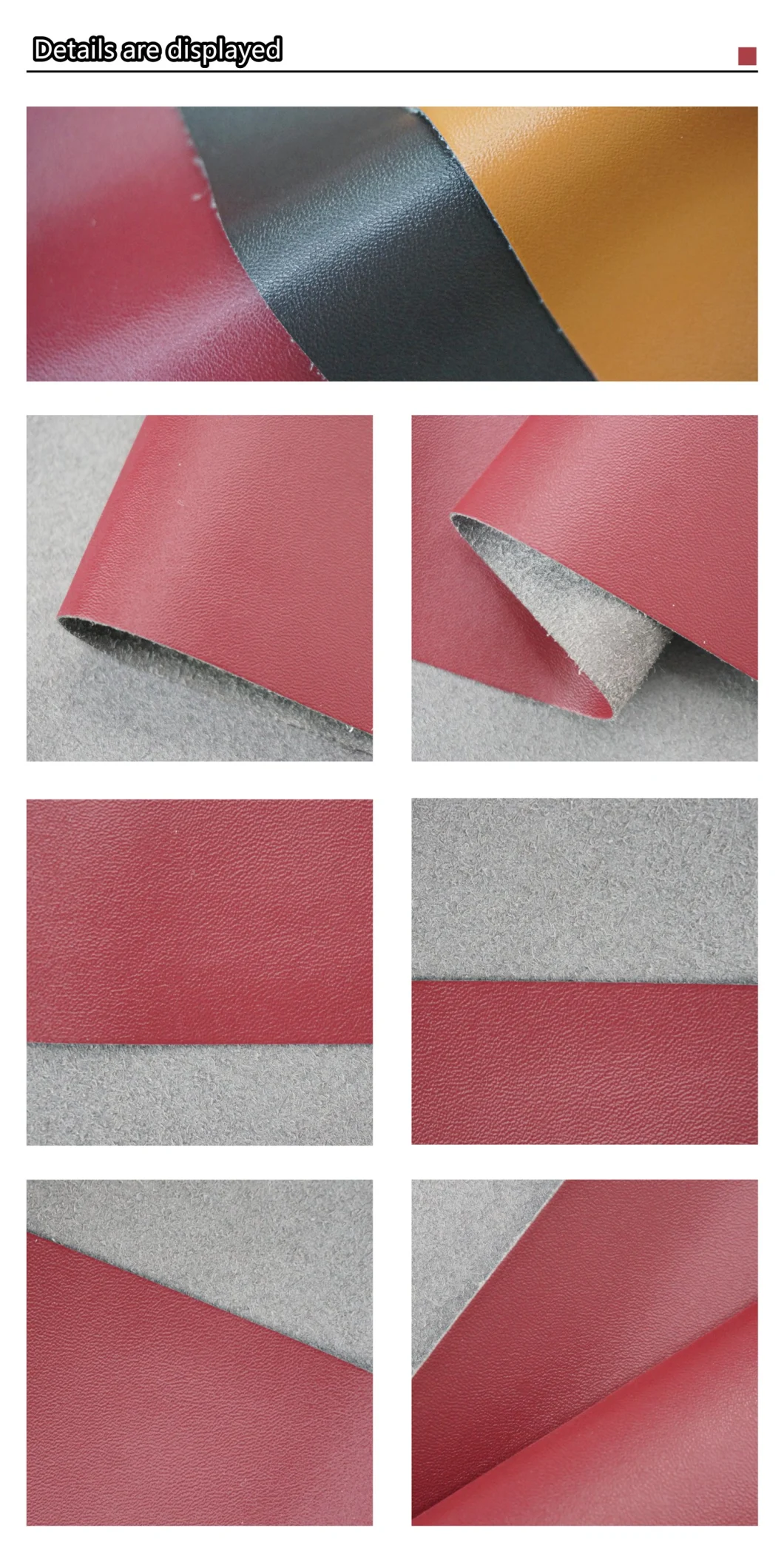 Free Sample Designer Printed Emboss Foil Soft Microfiber Vegan PU Synthetic Leather for Shoes/Bags