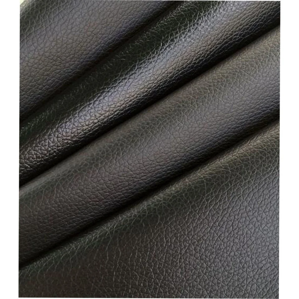 Manufacturer Spot Vintage Oil Wax Leather PU Fabric Sofa Car Simulation Crocodile Pattern Artificial Leather