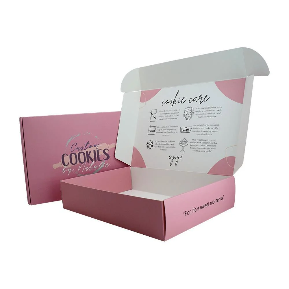 Ribbon Handle Garments and Shoe Packaging Box, Corrugated Paper Cardboard Carton Box